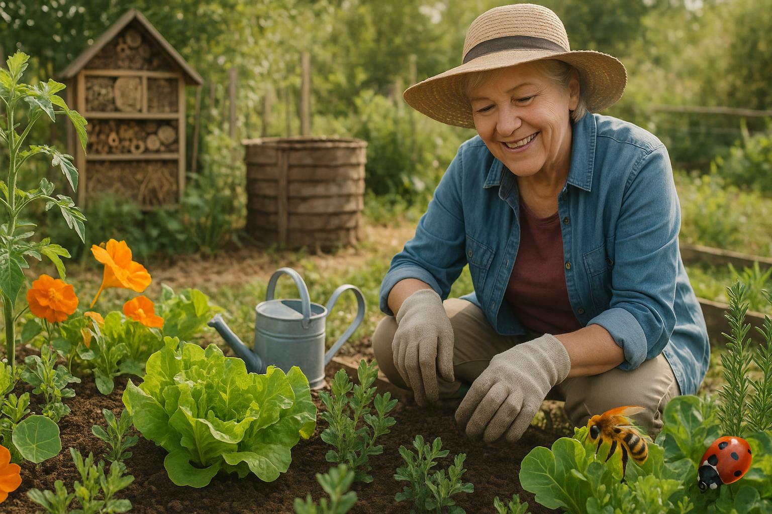 Dein Kleingarten blüht natürlich: Biologischer Pflanzenschutz für eine gesunde Ernte