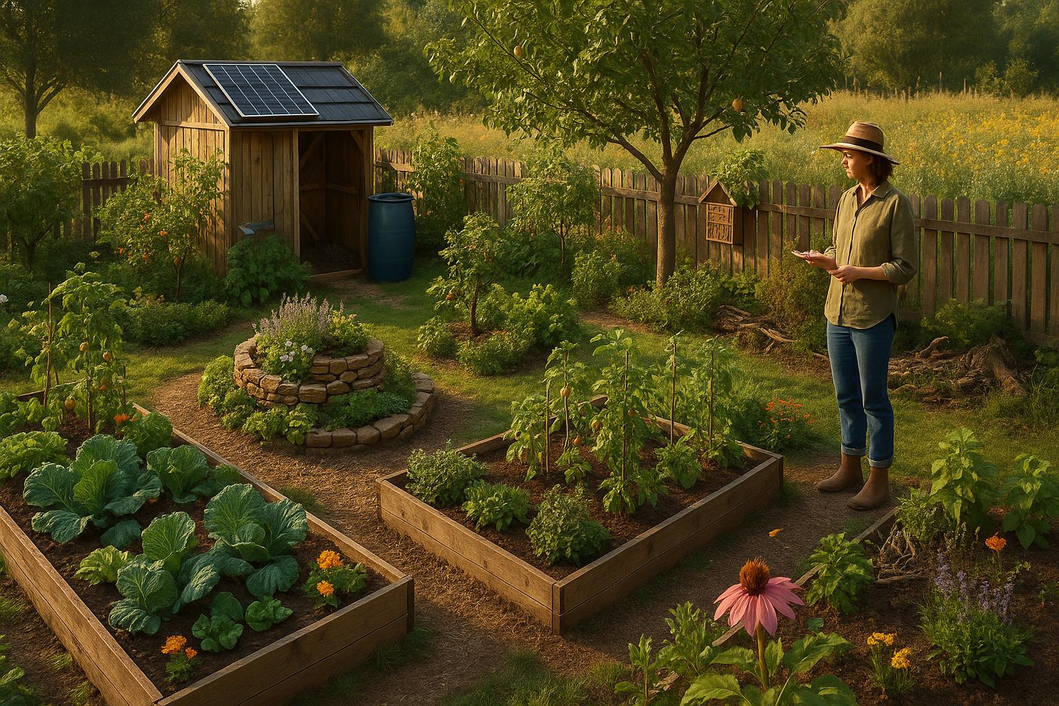 Permakultur im Kleingarten: Dein Weg zum nachhaltigen Selbstversorger-Paradies