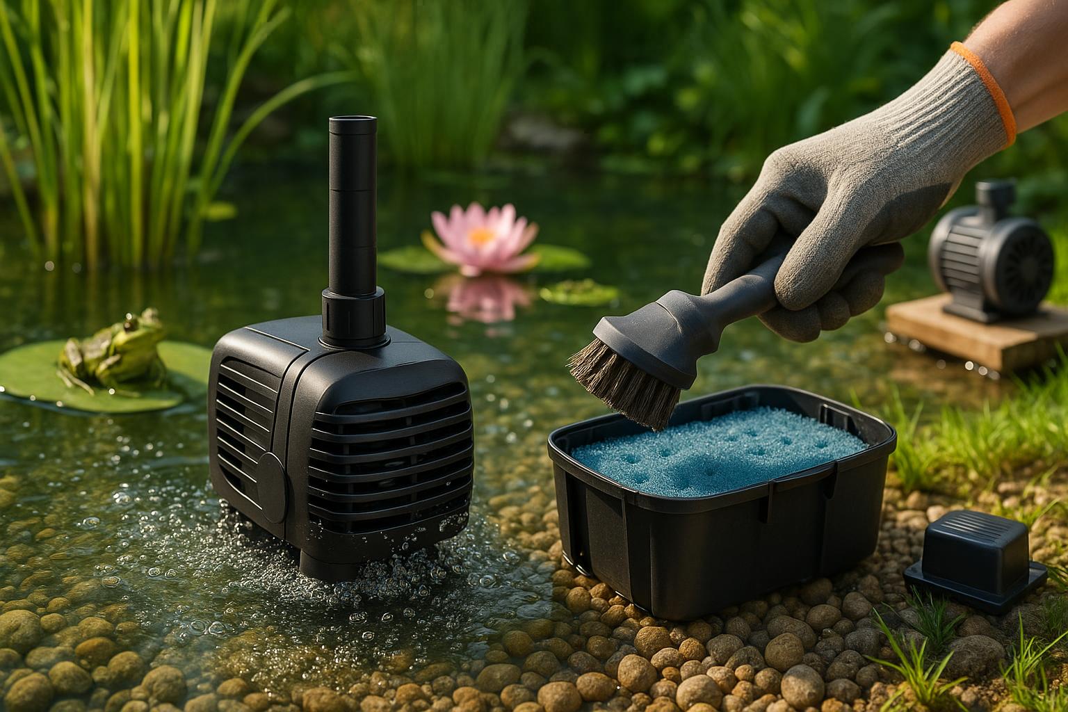 Mein Gartenteich: So wird deine Pumpe zum Herzstück für klares Wasser