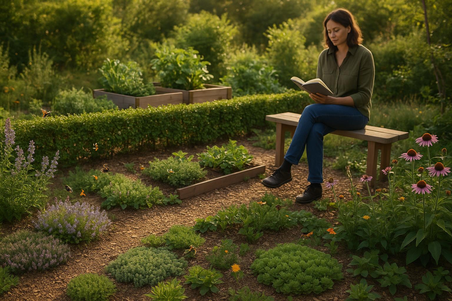 Pflegeleichter Kleingarten: naturnah planen, Zeit sparen, Vielfalt fördern