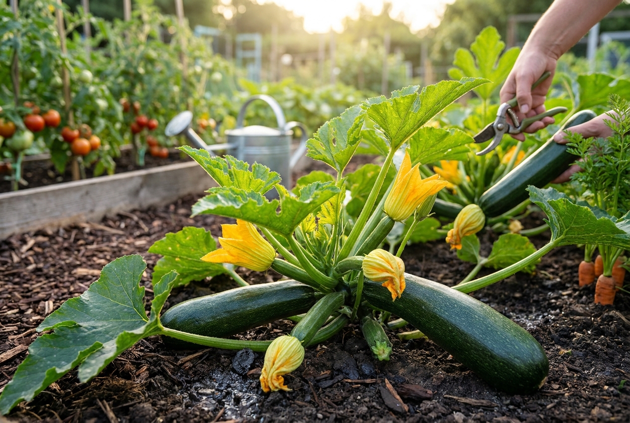 Zucchini anbauen im Kleingarten: So gelingt die Rekordernte
