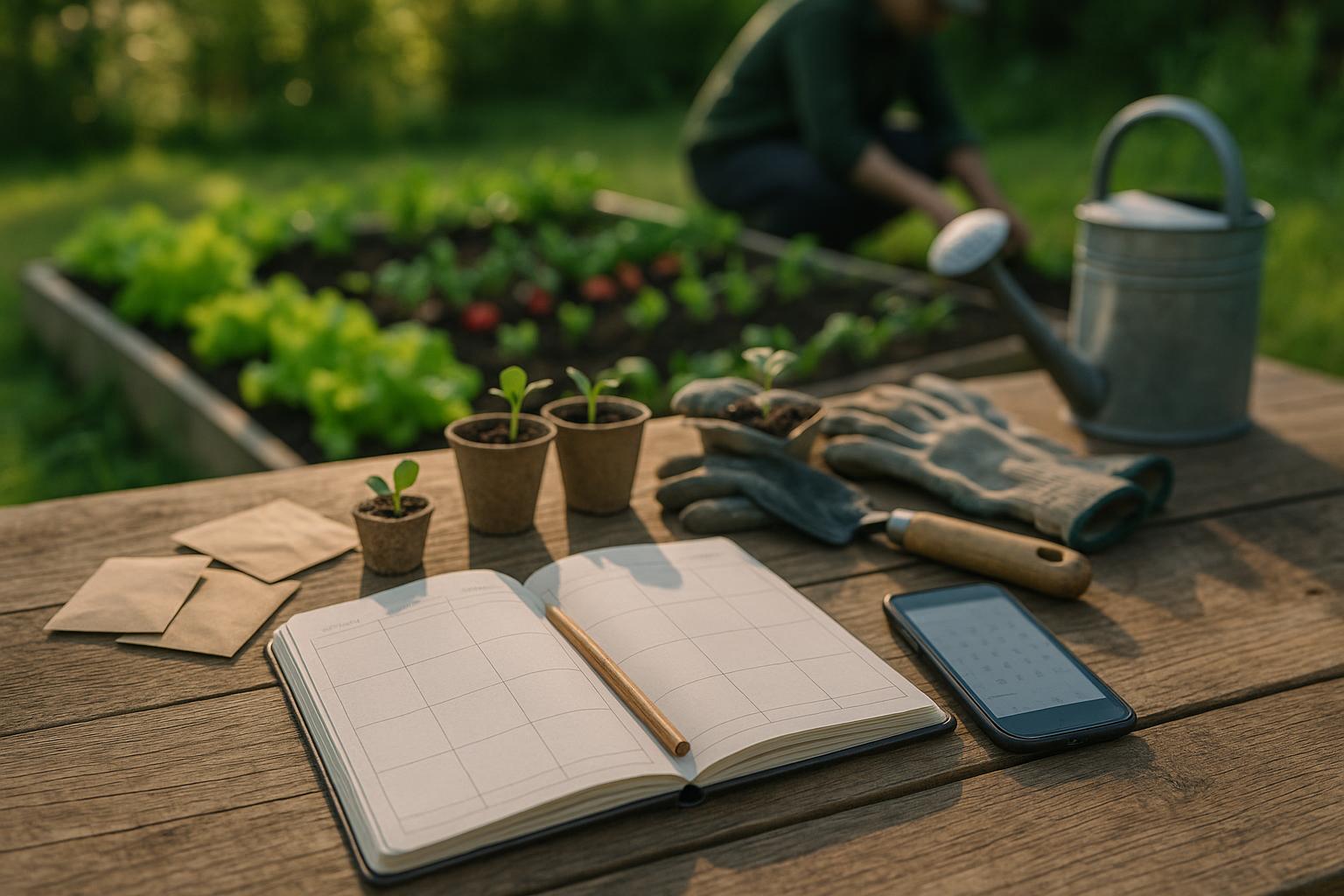 Gartenideen für den April: Dein Wochenplan für den Kleingarten