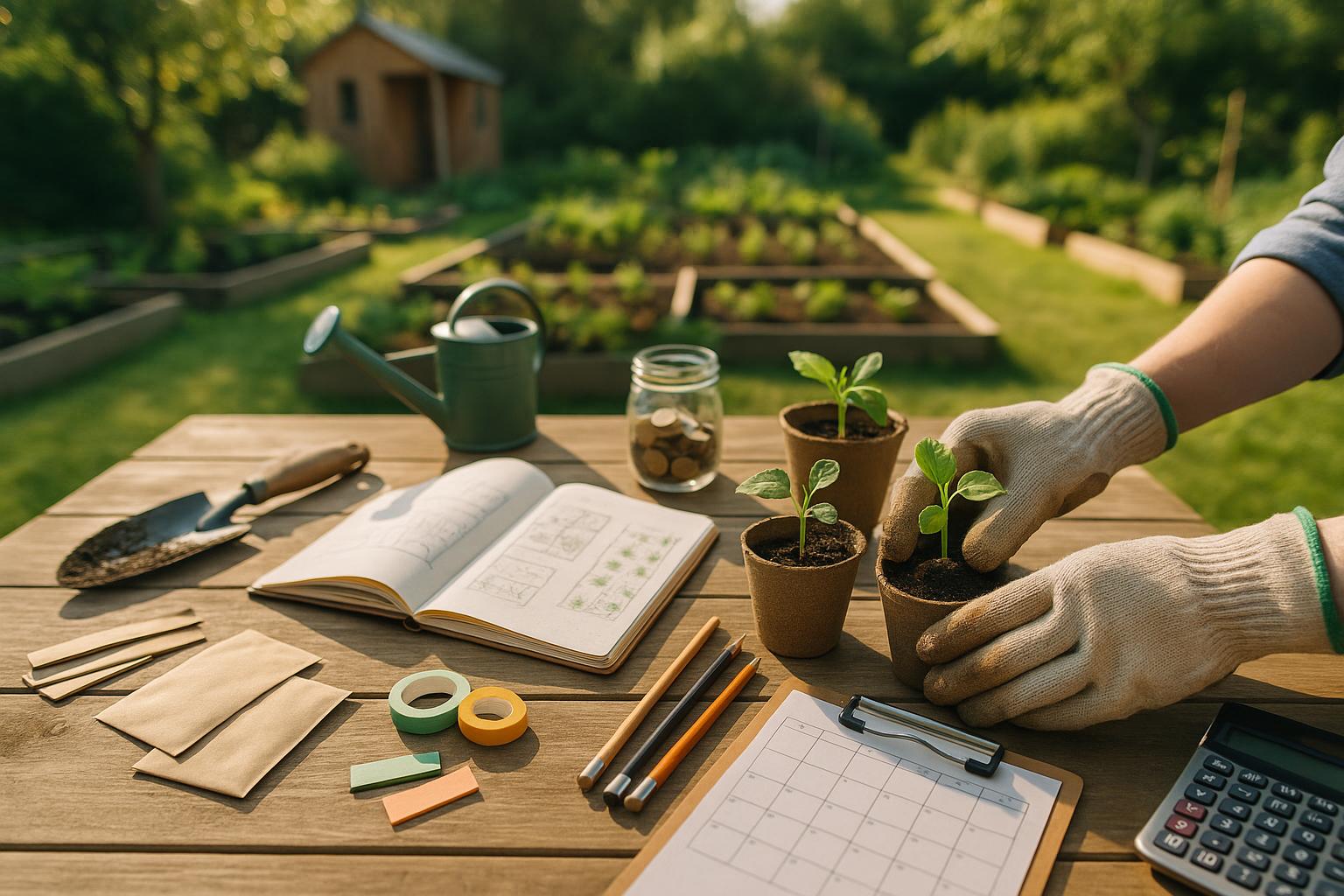Kleingarten‑Ideen für Anfänger: Dein 12‑Wochen‑Plan mit Pflanzplan, Budget & Regeln