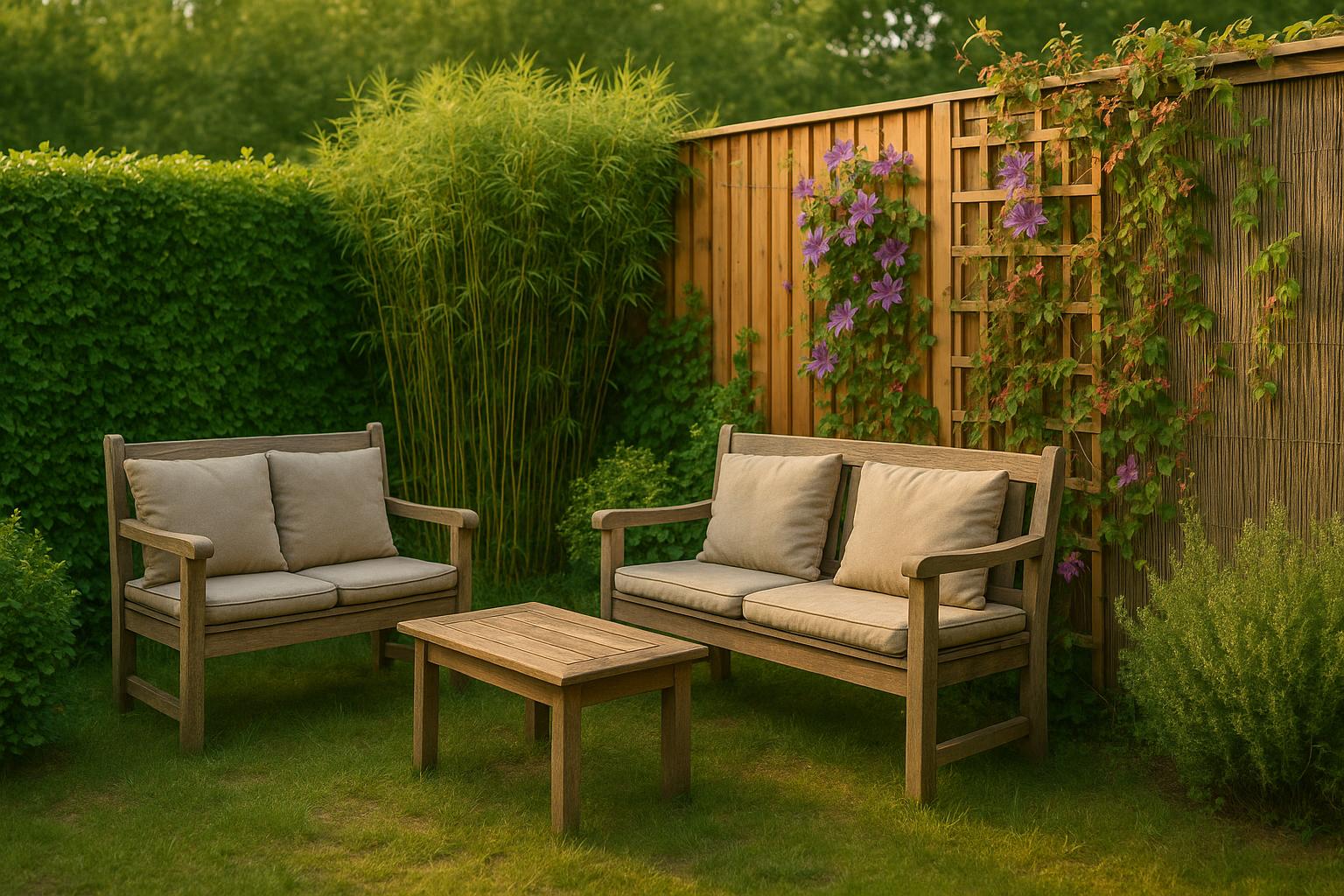 Mehr Ruhe im Grünen: Ideen für deinen Sichtschutz im Kleingarten