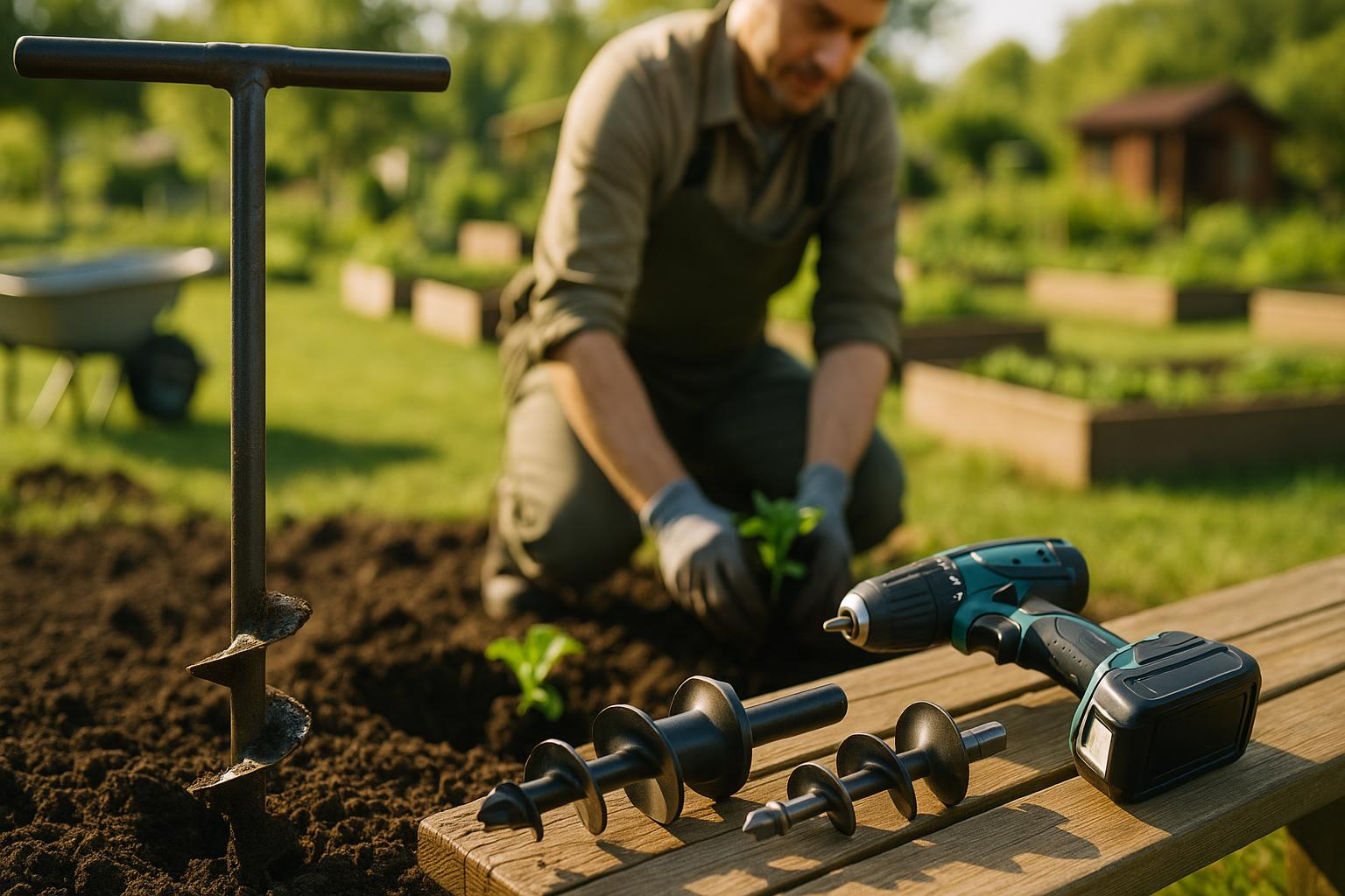 Dein Erdbohrer im Kleingarten: Mein Geheimtipp für mühelose Gartenprojekte
