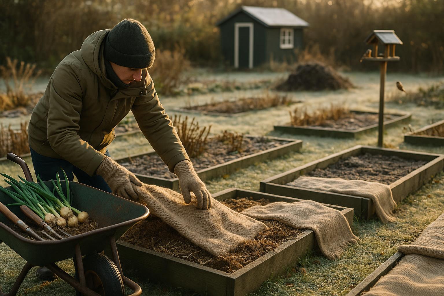 Dein Kleingarten im Winter: Clevere Vorbereitung für eine blühende Zukunft