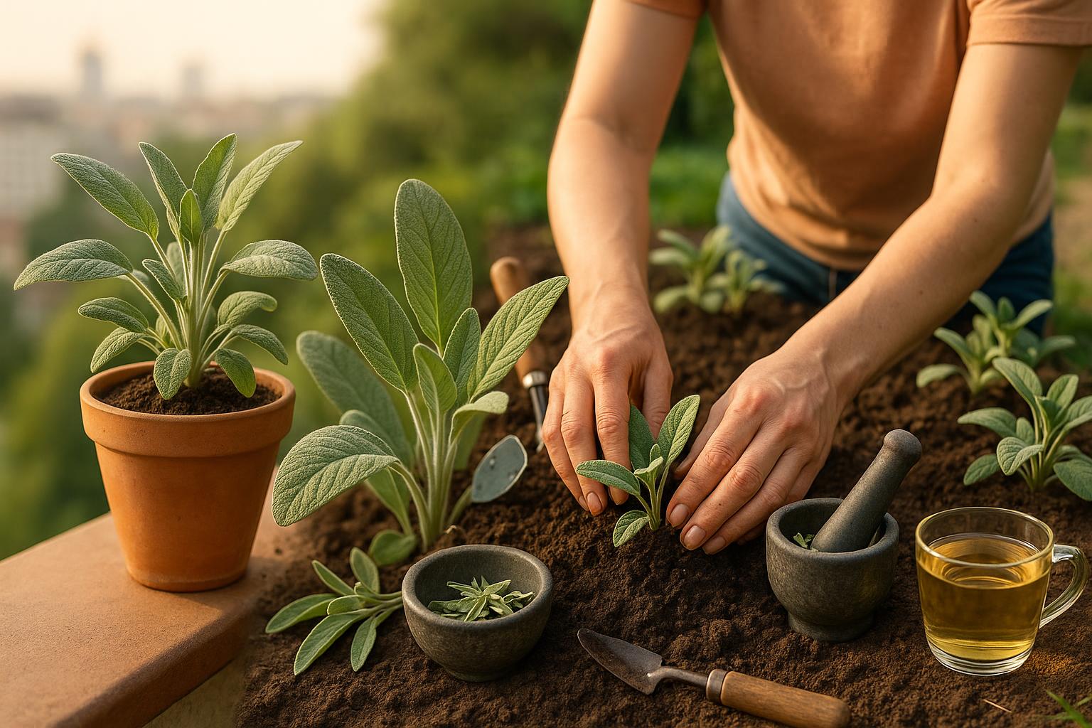 Salbei im Kleingarten und auf dem Balkon: Anbauen, pflegen, nutzen
