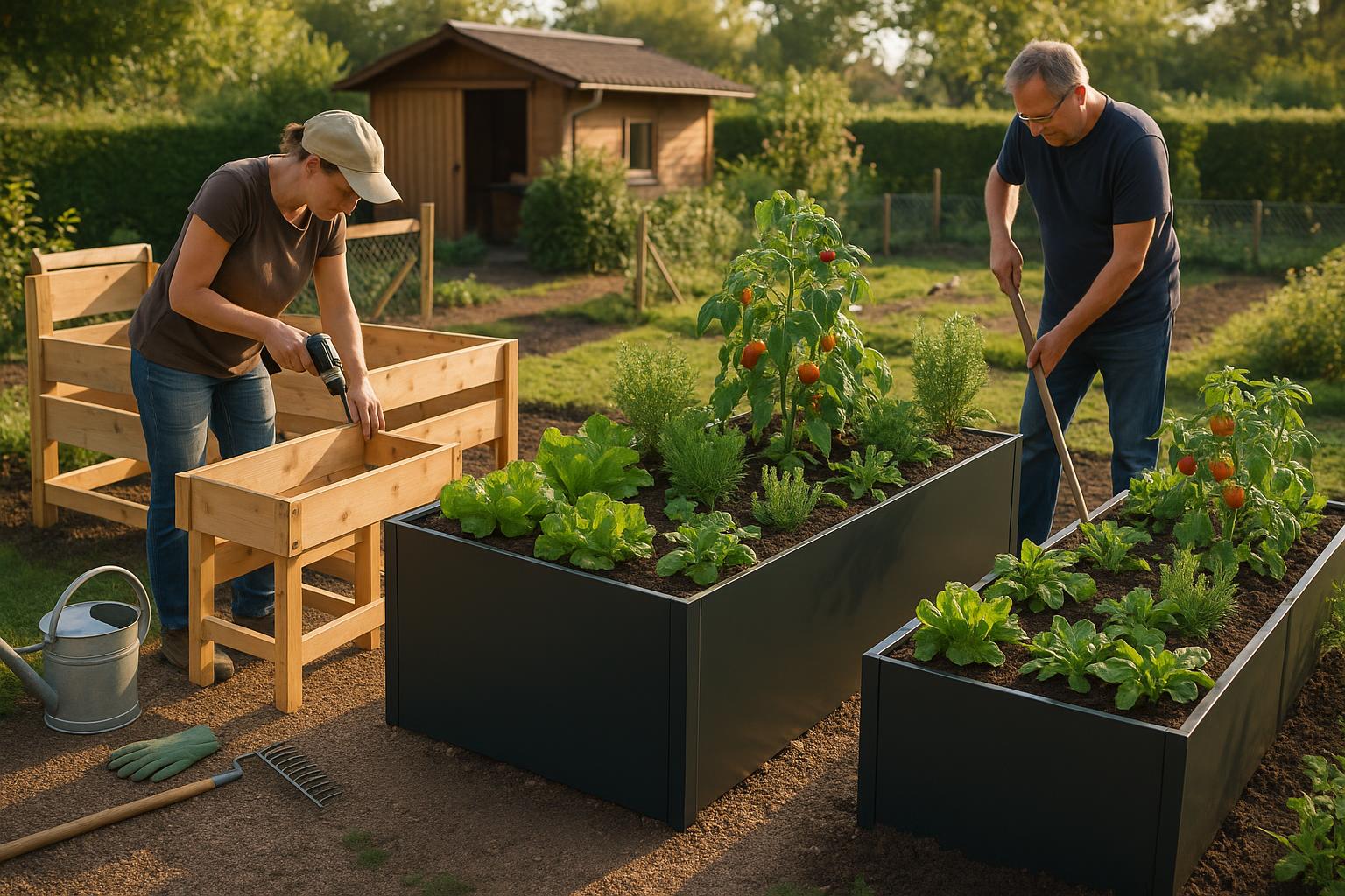 Mein Hochbeet im Kleingarten: Dein einfacher Weg zu mehr Ernteglück