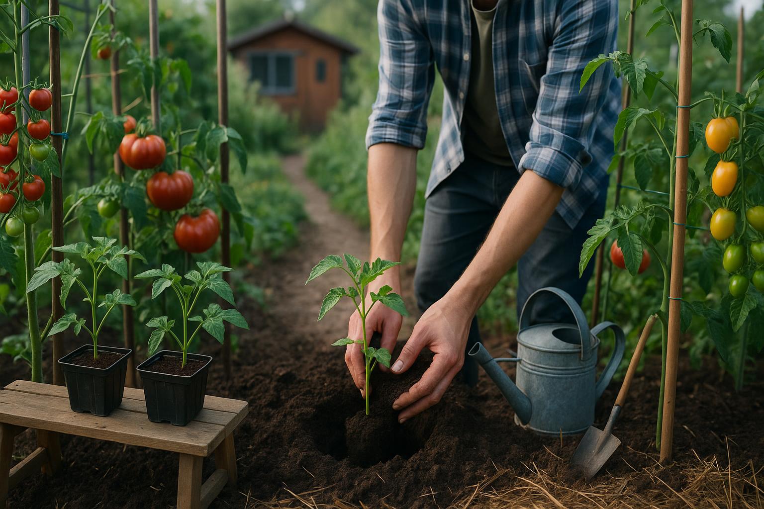 Freiland-Tomaten im Kleingarten: Meine besten Tipps für eine reiche Ernte ohne Gewächshaus