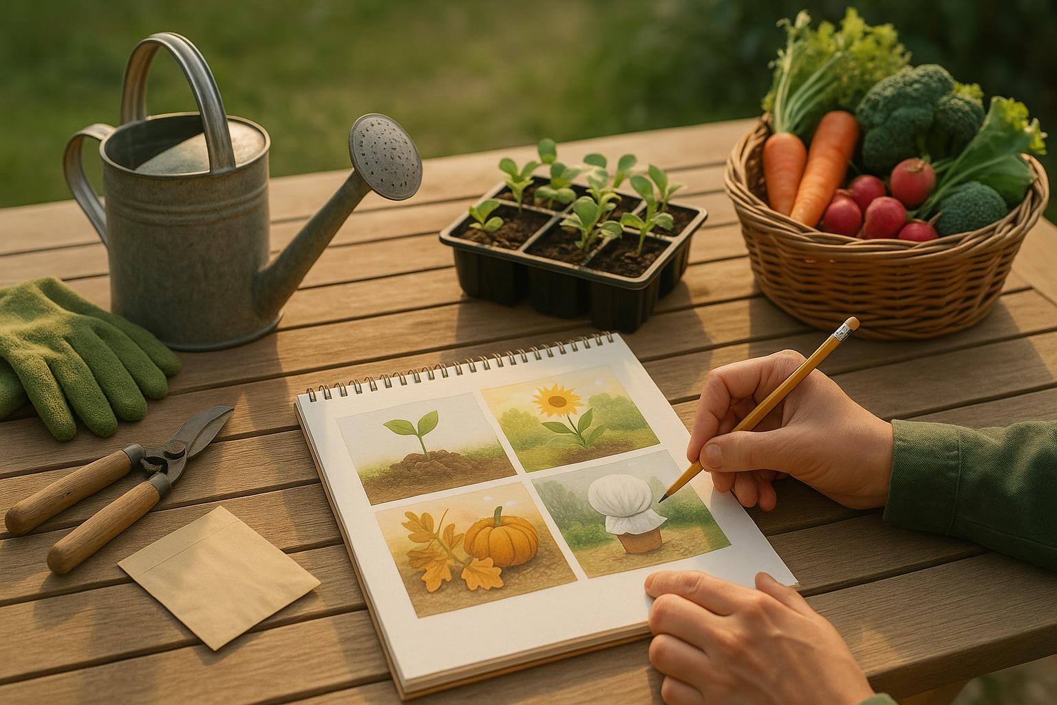 Featured image for Gartenkalender: Dein praktischer Plan für das ganze Gartenjahr