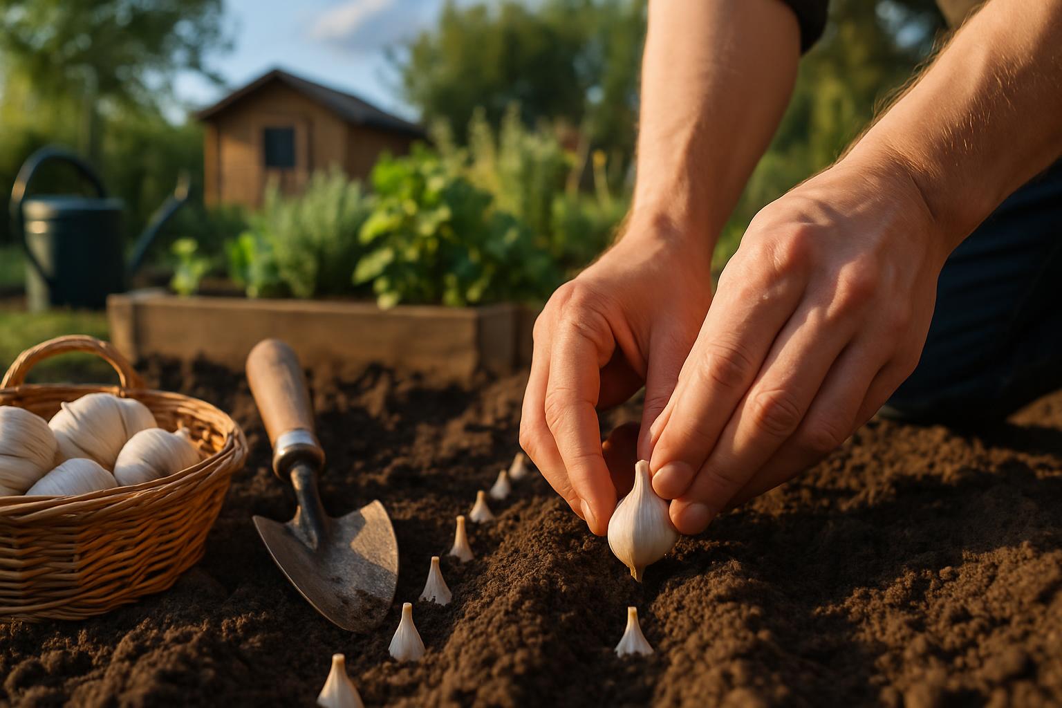 Knoblauch anbauen Kleingarten: Dein Weg zur würzigen Ernte