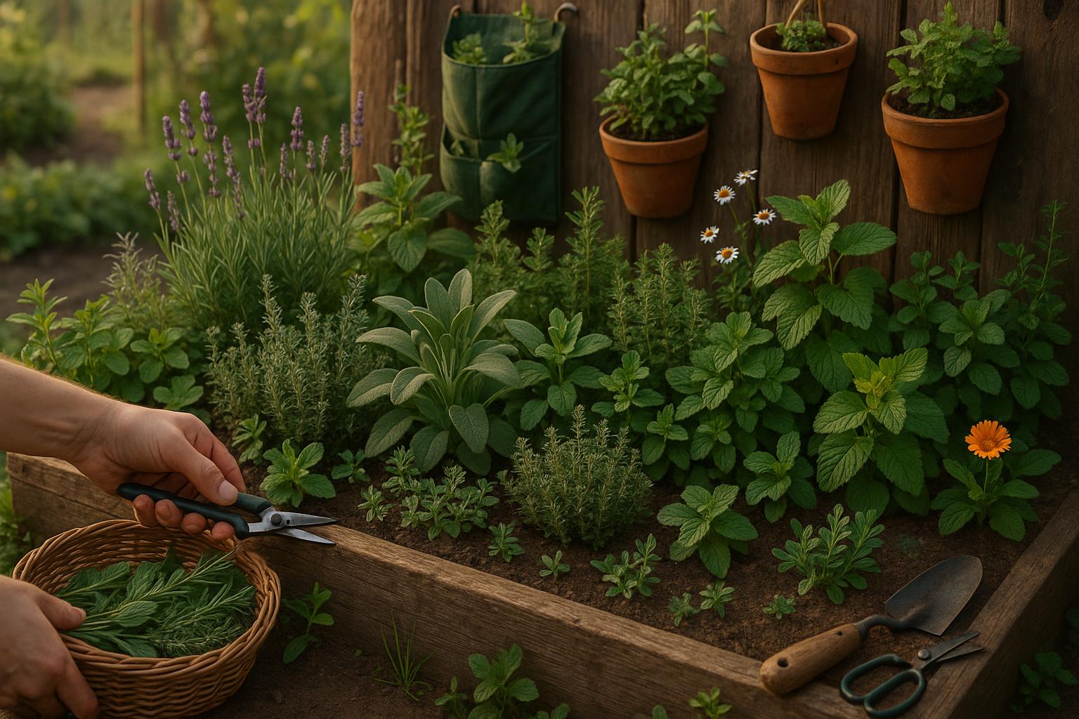 Deine grüne Apotheke im Kleingarten: Heilkräuter anbauen und nutzen