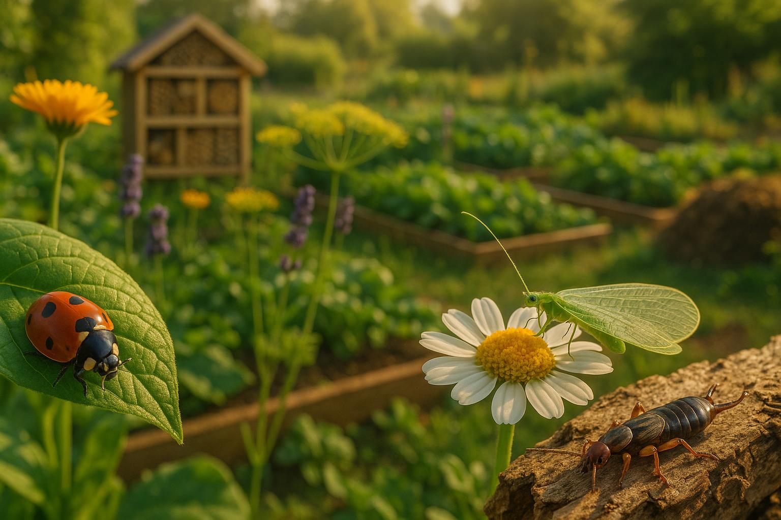 Dein Kleingarten voller Leben: Nützlinge fördern für eine natürliche Schädlingsabwehr