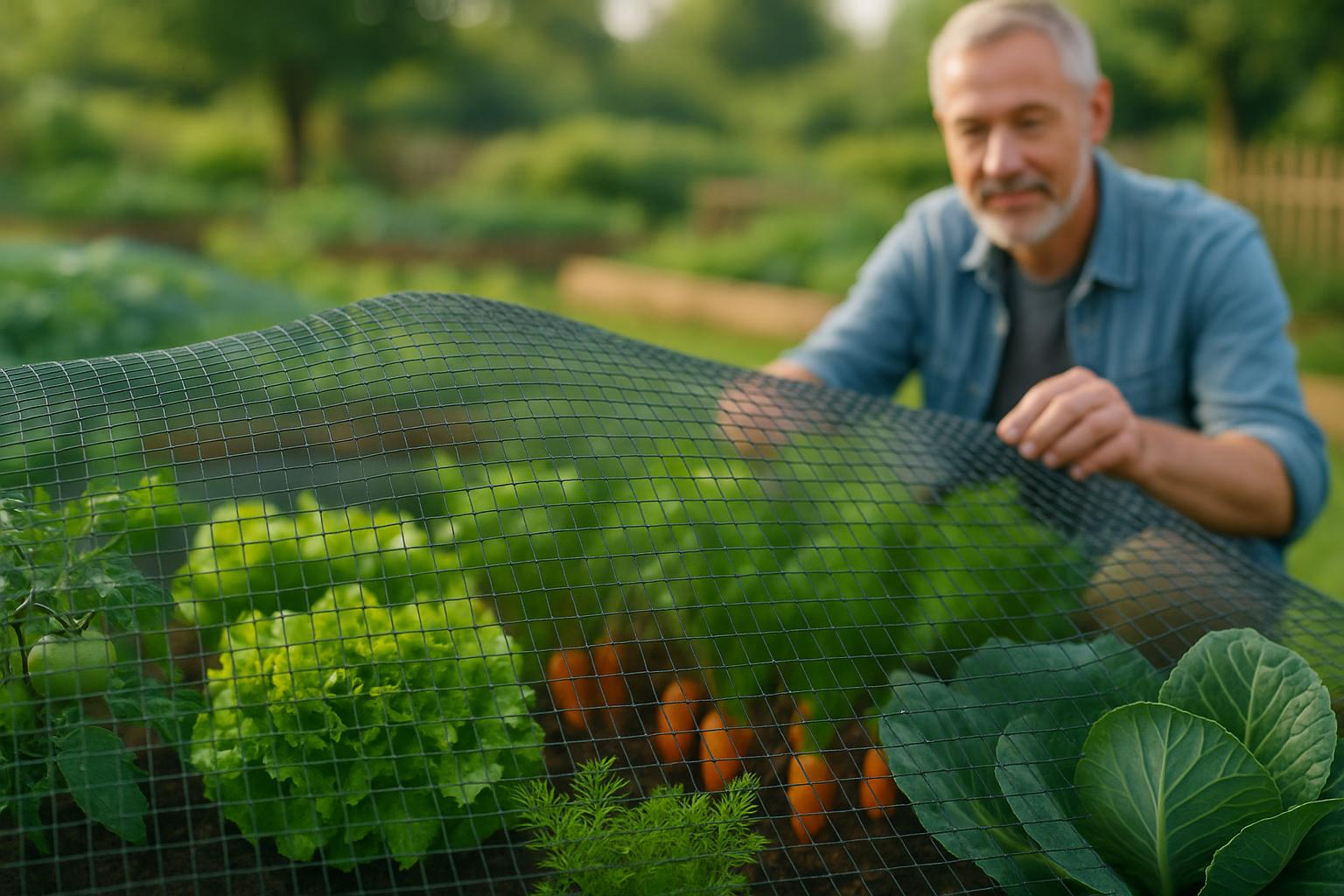 Dein Gemüseschutznetz im Kleingarten: Erfolgreiche Ernte ohne Chemiekeule