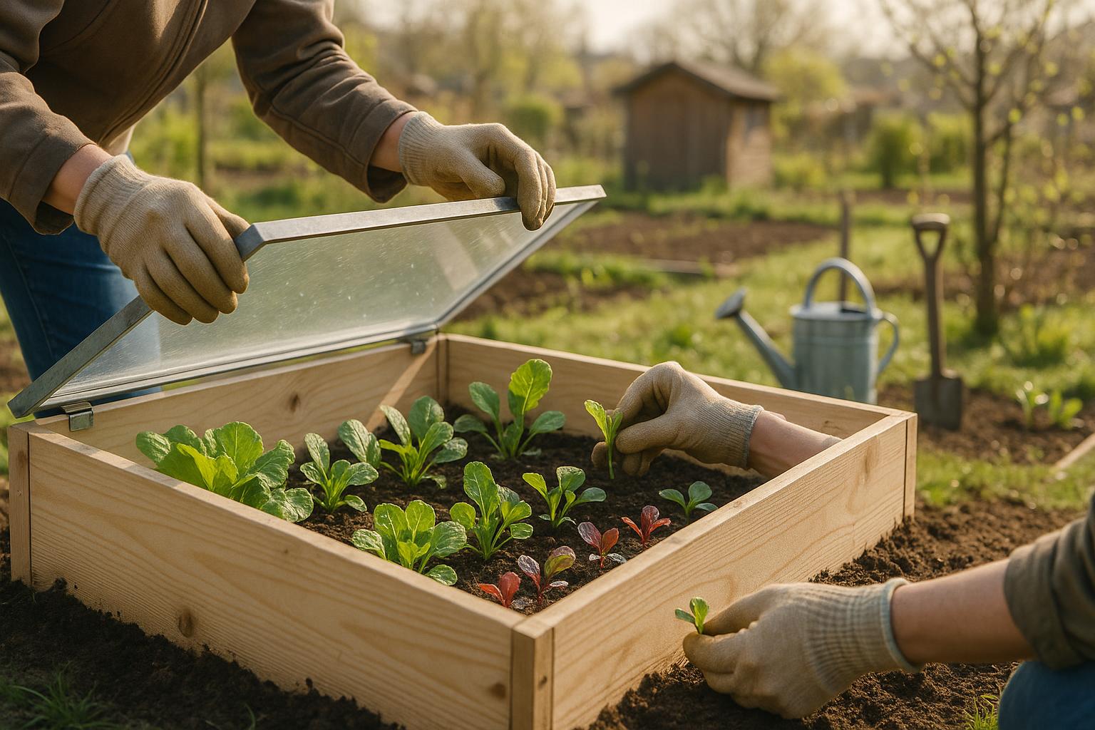Dein Frühbeet im Kleingarten: Frühe Ernte selbst gebaut!