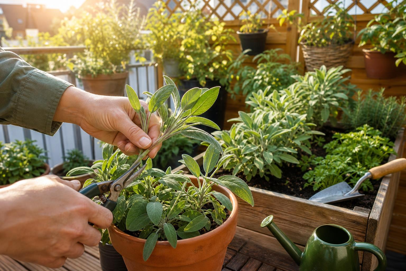 Salbei im Kleingarten und auf dem Balkon: Anbauen, pflegen, nutzen