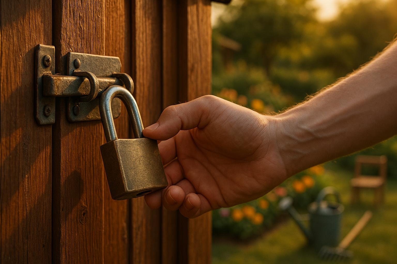 Kleingarten Sicherheit: Dein grünes Paradies vor Diebstahl schützen