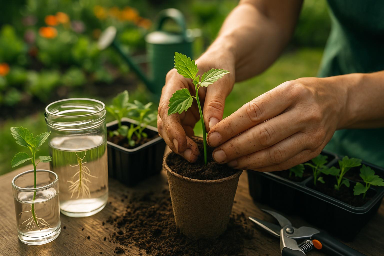 Dein Kleingarten blüht auf: Pflanzen einfach selbst vermehren