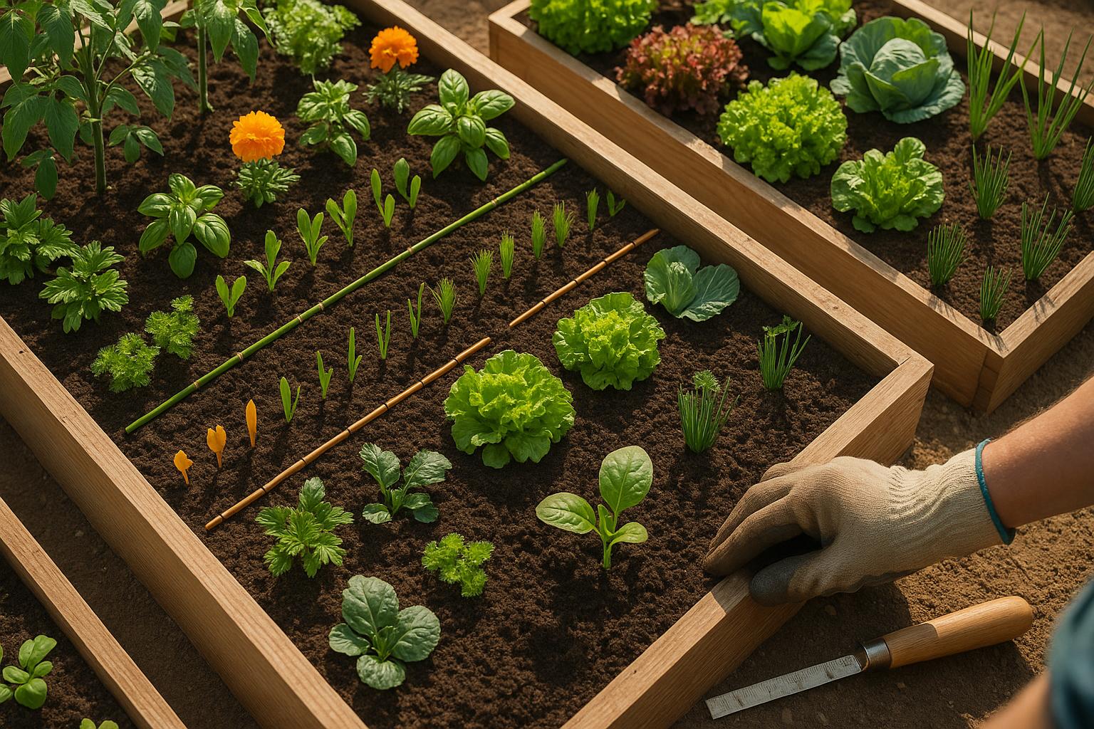 Anbauplan & Mischkultur: Dein Leitfaden für ein lebendiges Gemüsebeet