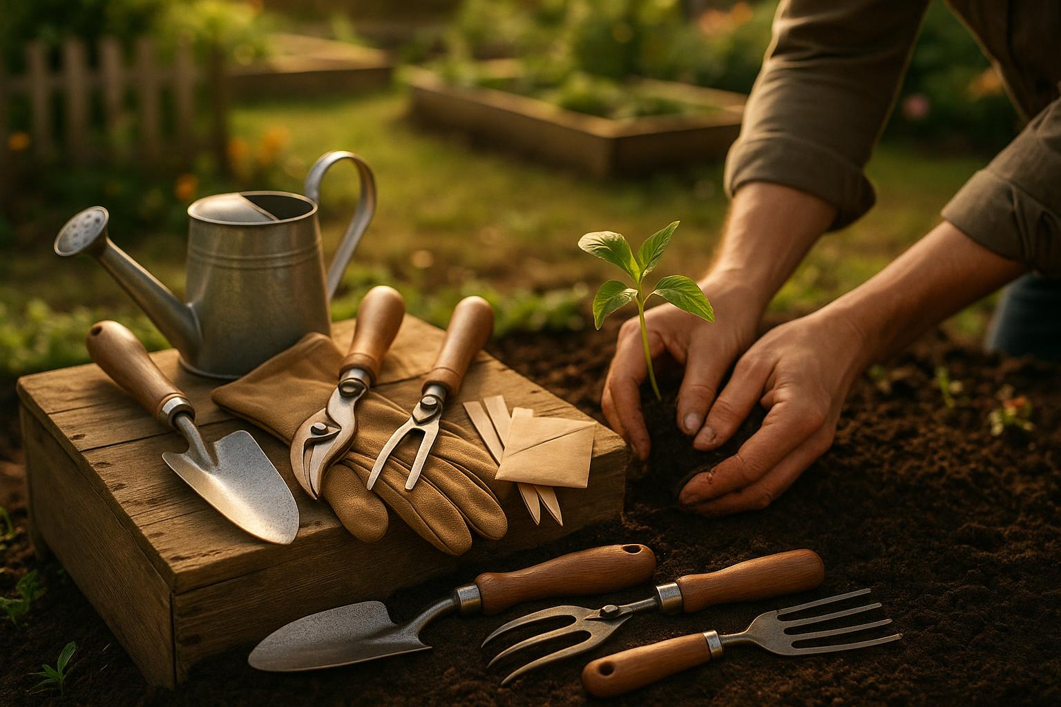 Dein Kleingarten-Start: Unverzichtbare Handwerkzeuge, die wirklich Freude machen
