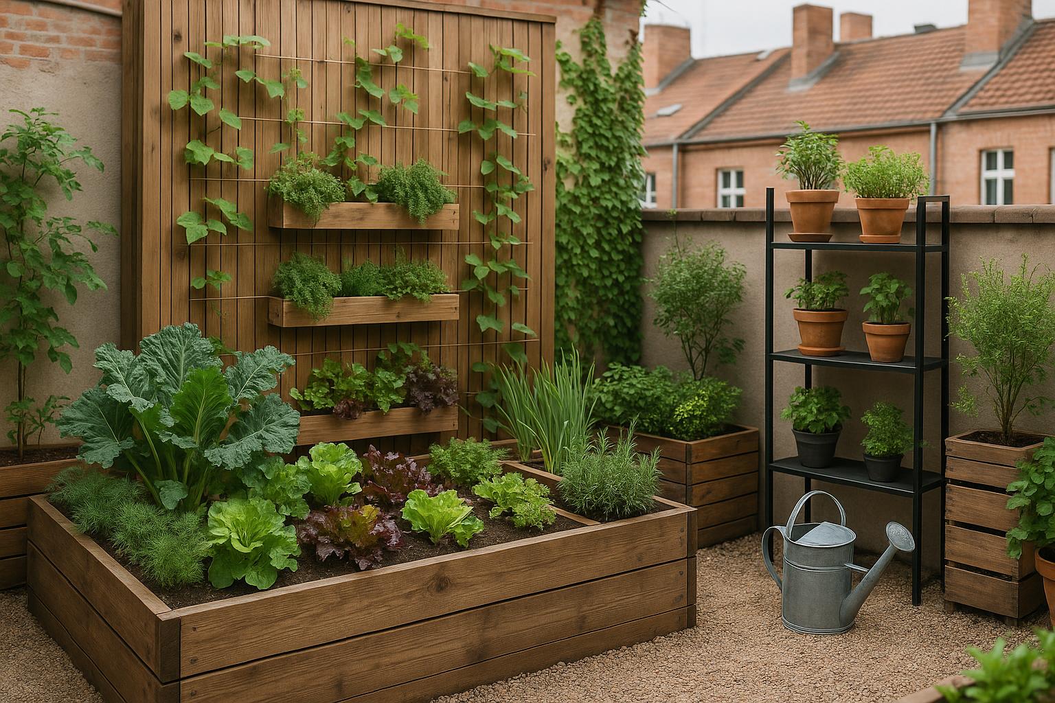 Dein urbaner Kleingarten: Tipps zum Gestalten deiner grünen Stadtoase